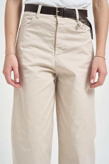 Pantalone donna balloon sabbia - 4