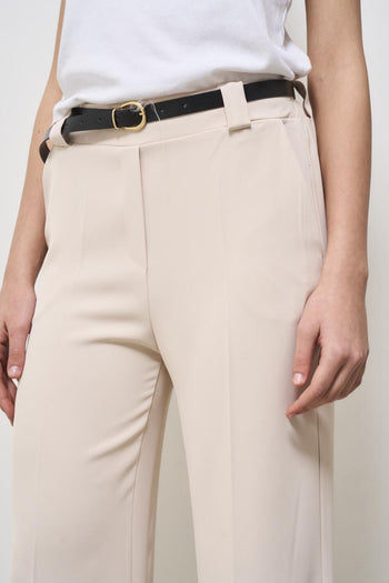 Women's pink flare pants - 5