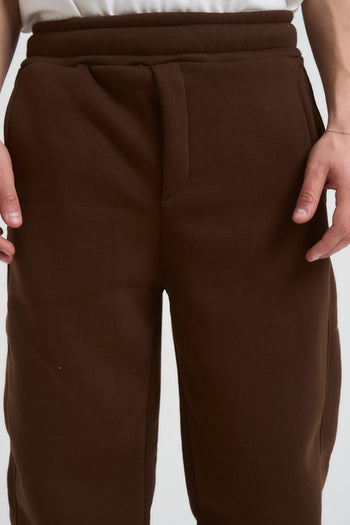 Pantalone uomo gamba dritta marrone - 5