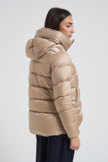 Piumino donna Roma beige - 5