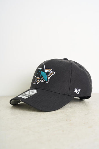 San Jose Sharks Black Men's Hat - 3