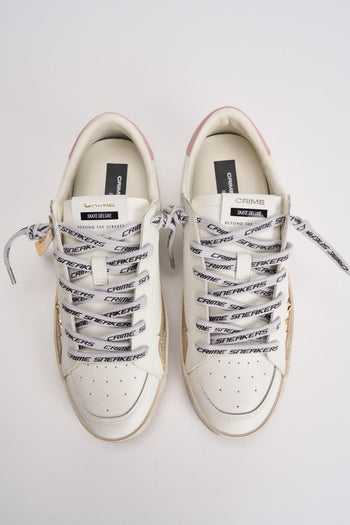 Sneakers donna bianche e rosa - 6