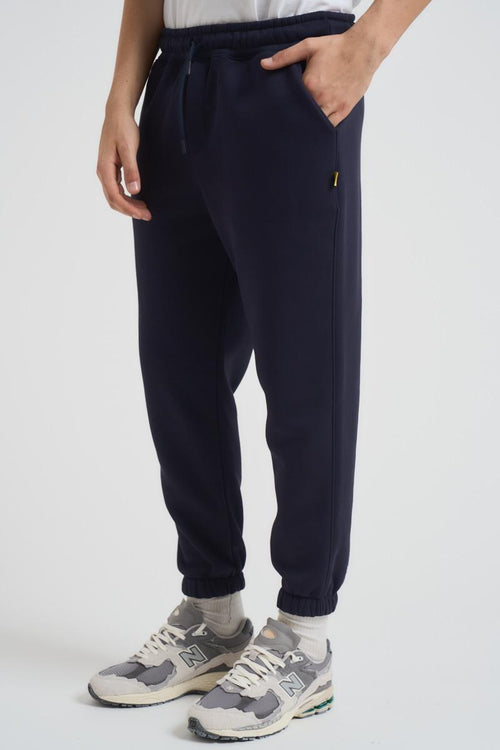 Pantalone tuta jogger uomo blu - 2