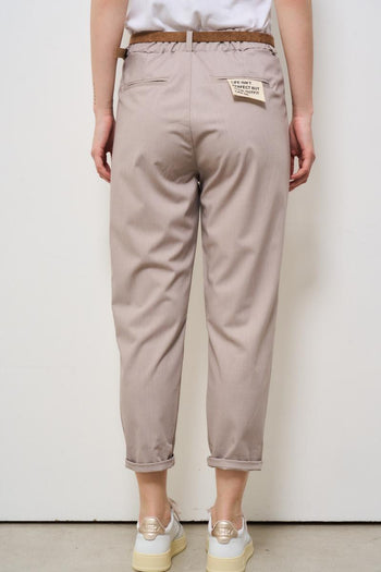 Pantalone donna skinny beige - 4