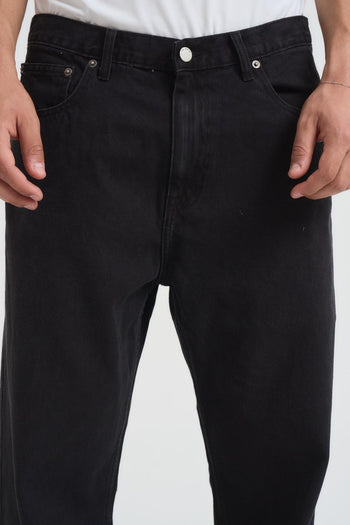 Jeans uomo Omar in denim nero - 5