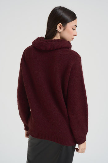 Dolcevita donna over bordeaux - 4