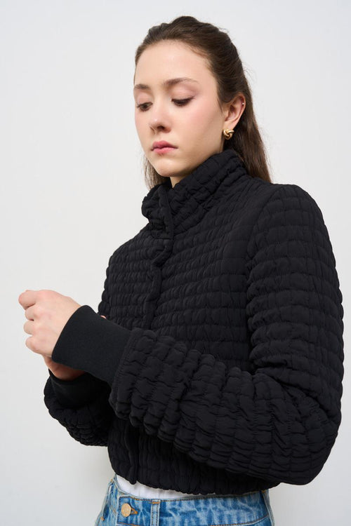 Giacca donna doppiopetto crema - 2