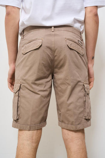 Bermuda uomo cargo beige - 4