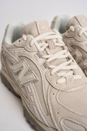 Sneakers donna 204L in suede panna - 4