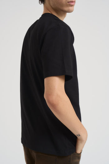 T-shirt uomo girocollo nera - 3