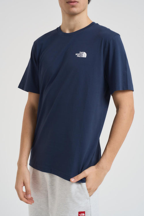 T-shirt uomo Simple dome blu