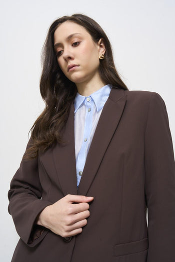 Completo abito donna marrone - 3