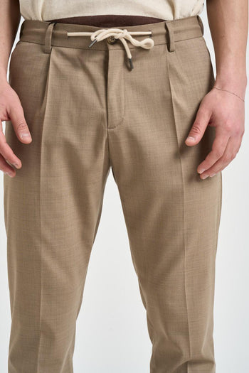 Pantalone uomo chino cammello - 3