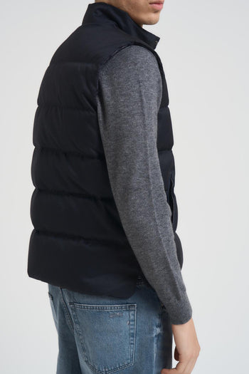 Gilet uomo trapuntato nero - 3