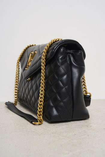 Borsa donna trapuntata nera - 4