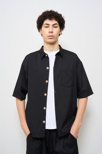 Camicia uomo nera - 7
