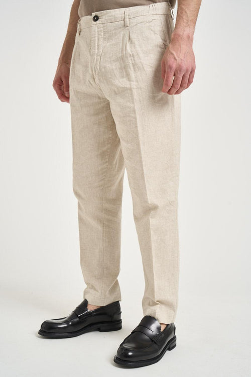 Pantalone uomo in lino corda - 2
