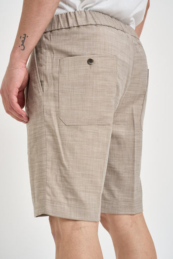 Bermuda uomo beige - 3