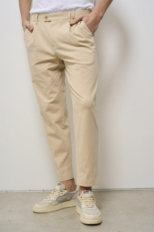 Pantalone uomo regular fit beige - 2