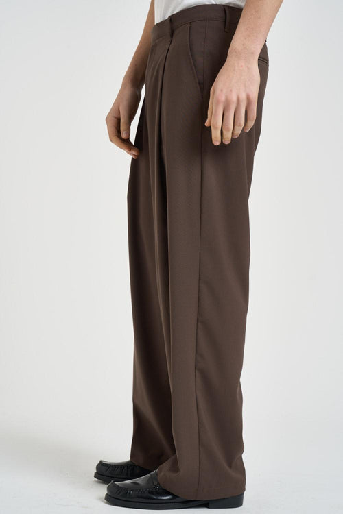 Pantalone uomo gamba ampia moro - 2