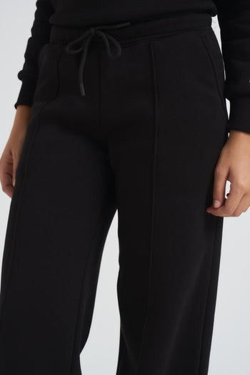Pantalone donna a palazzo Demiz nero - 3