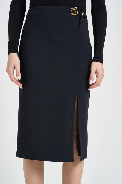 Gonna donna a tubo nera