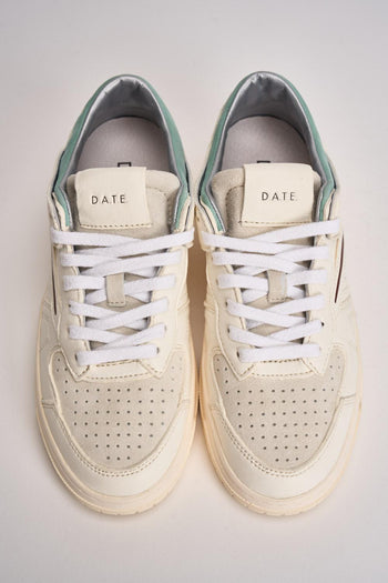 Sneakers donna Torneo bianche e menta - 6