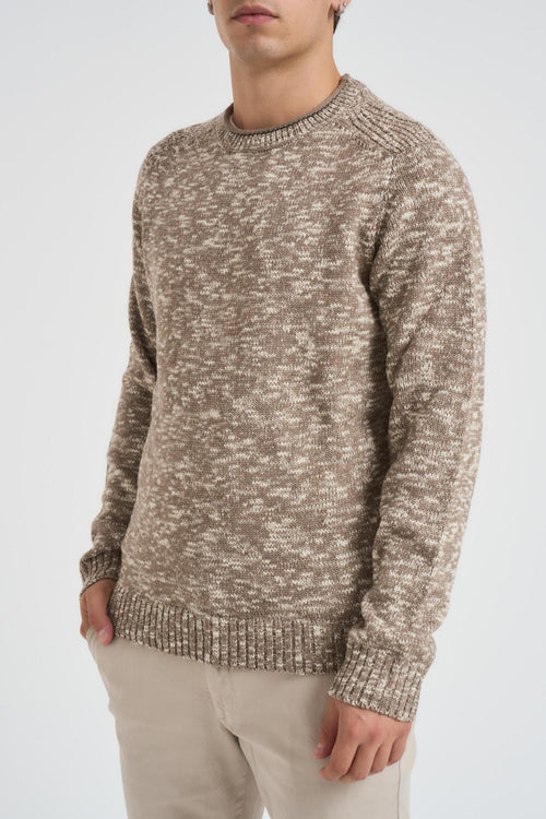 Maglione uomo melangé