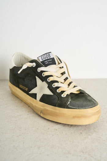 Sneakers donna Superstar verde - 4
