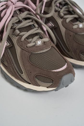 Sneakers donna 204L marrone e rosa - 3