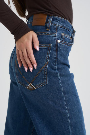 Jeans donna Marta in denim medio - 5