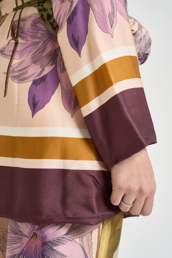 Blazer donna fluido stampa floreale - 6