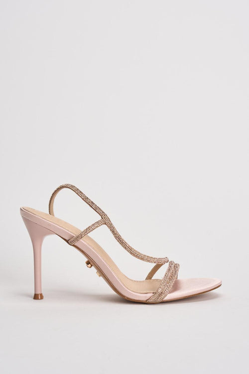 Sandalo donna Flamenco rosa cipria