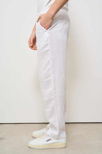 Pantalone uomo regular bianco - 3