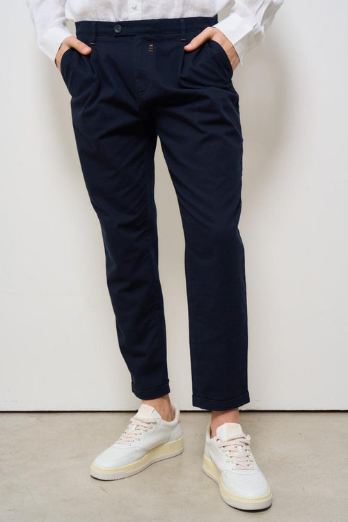 Pantalone uomo regular blu - 2