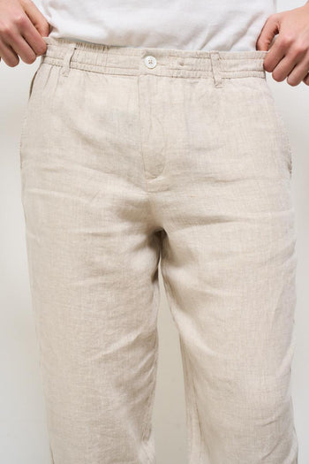 Pantalone uomo chino beige - 5