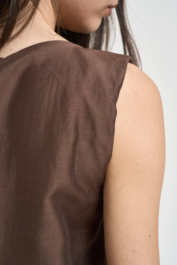 Blusa donna girocollo moro - 4