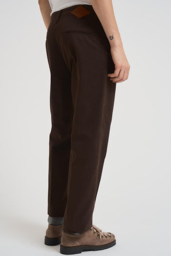 Pantalone uomo regular marrone - 4