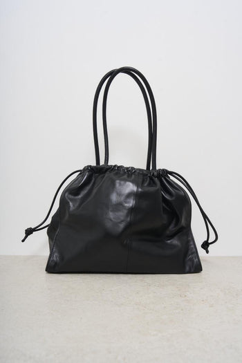 Black women's shoulder bag - 5