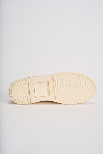 Sneakers donna Torneo bianche e oro - 10