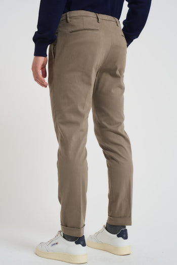 Pantalone uomo con pinces fango - 4