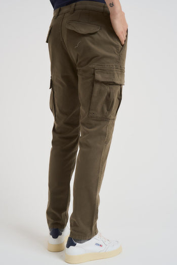 Pantalone uomo cargo verde - 3