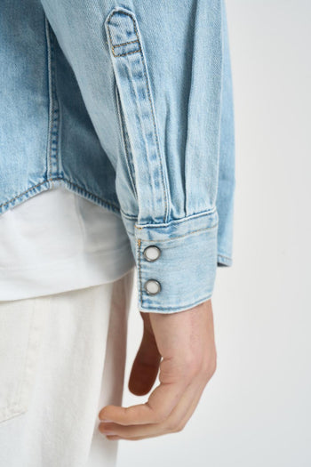 Camicia uomo Barstow in denim chiaro - 6