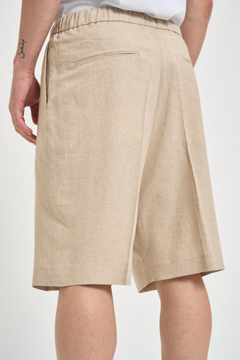 Bermuda uomo beige - 4