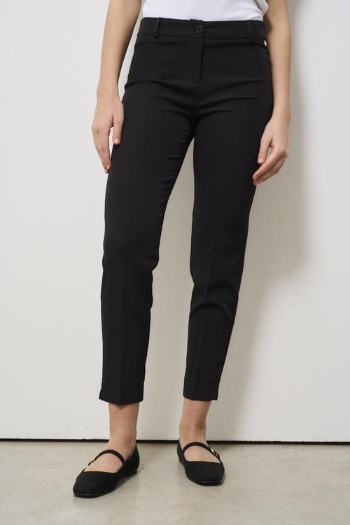 Women's skinny black trousers - 1