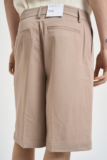 Bermuda uomo loose fit beige - 3