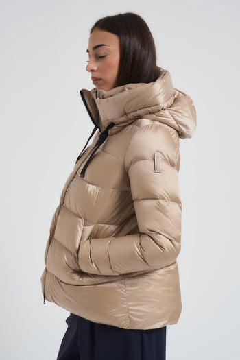 Piumino donna Roma beige - 4