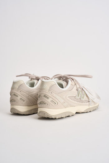 Sneakers donna 204L in suede panna - 5