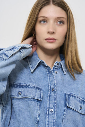 Zemira Women's Denim Shirt - 3