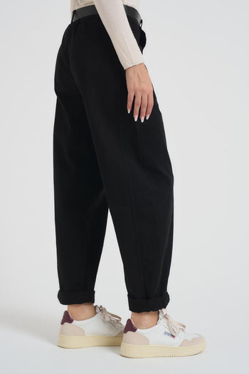 Jeans donna regular nero - 6